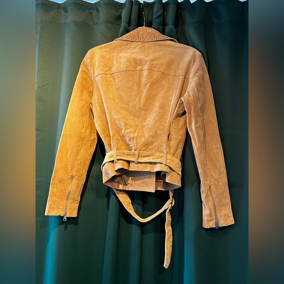 Bebe Suede Biker Jacket - Picture 3 of 3